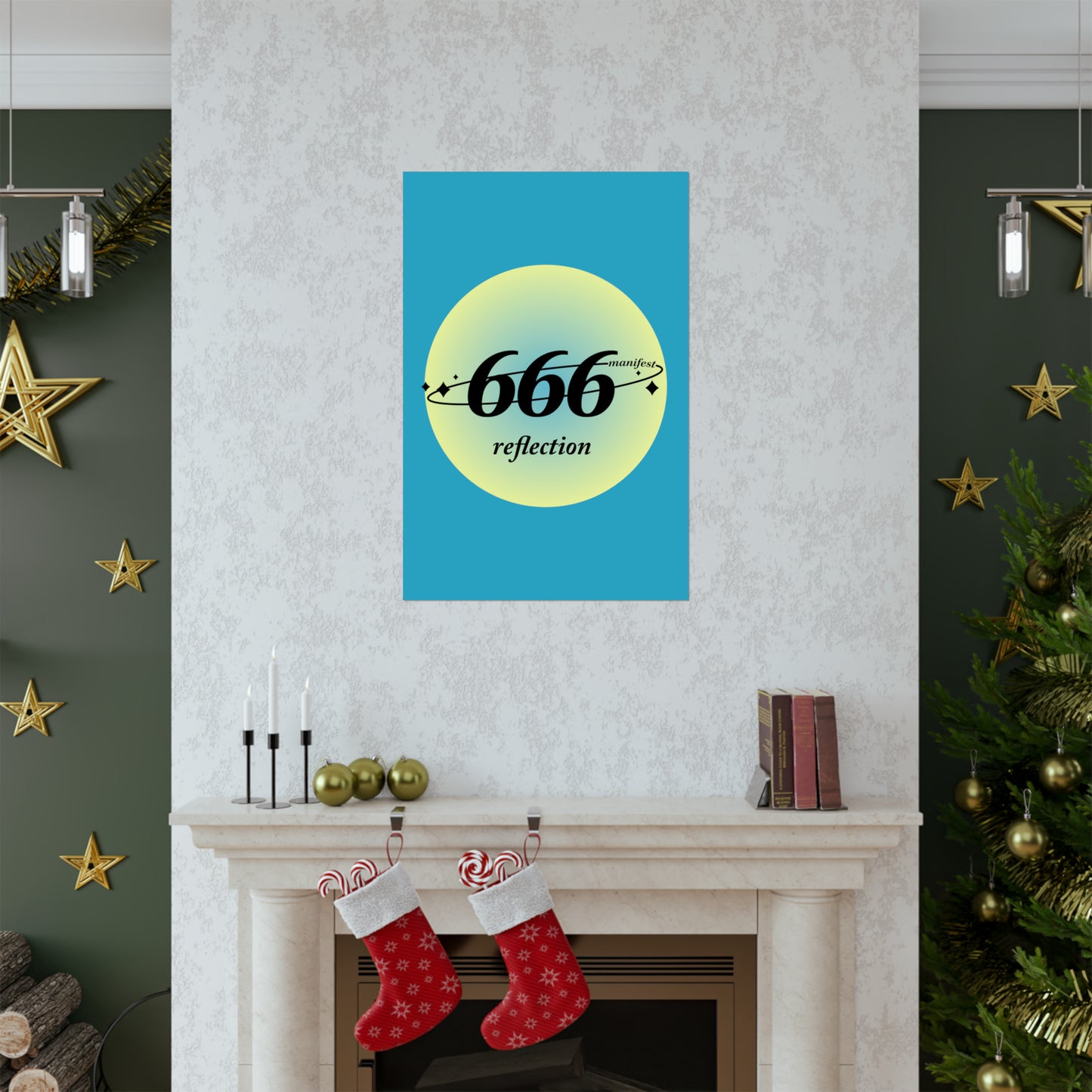 666 Balanced energy poster