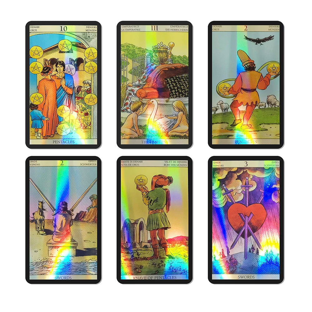 Shine Holographic Tarot Cards